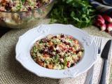 Rezept Couscous-salat für eine einfache, gesunde und farbenfrohe vorspeise!