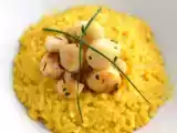 Rezept Risotto von jakobsmuscheln mit safran