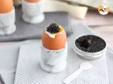Rezept Gekochte eier mit kaviar