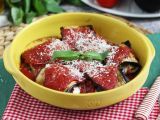 Rezept Auberginenbrötchen mit parmigiana