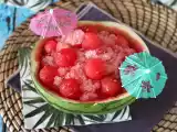Rezept Wassermelonen-frosé: der super erfrischende granita-cocktail mit rosé!
