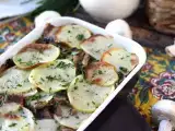 Rezept Kartoffelgratin mit pilzen