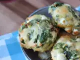 Rezept Herzhafte kekse mit feta, getrockneten tomaten und spinat
