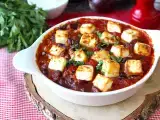 Rezept Geschmorte rote bohnen mit tomaten und geröstetem feta