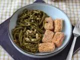 Rezept Knusprige tofu-nuggets und grüne bohnen nach thailändischer art aus der heißluftfritteuse