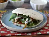 Rezept Hähnchen-shawarma aus der heißluftfritteuse, pita und tahini-sauce