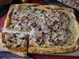 Rezept Klassischer zwiebelkuchen mit speck : einfaches deutsches rezept