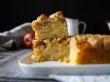 Rezept Apfelkuchen mit streuseln : saftig und knusprig