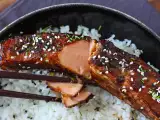 Rezept Miso-lachs aus dem ofen : einfaches rezept mit mirin und sake