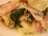 Rezept Schinken-spinat-lasagne