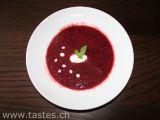 Rezept Erfrischende melonen - kirsch gazpacho