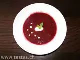 Rezept Erfrischende melonen - kirsch gazpacho