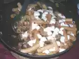 Rezept Rigatoni mit auberginen und mozzarella