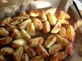 Rezept Potato wedges - kartoffelecken mit dip