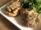 Rezept Gratinierte champignon-toasts