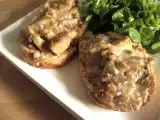 Rezept Gratinierte champignon-toasts