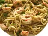 Rezept Linguine mit scampi