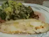 Rezept Fisch, mangold, kartoffeln