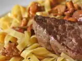 Rezept Rinderfilet-spitzen mit pfifferlingen