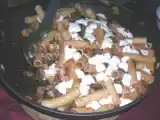 Rezept Rigatoni mit auberginen und mozzarella