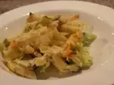 Rezept Nudelauflauf mit brokkoli und hähnchen in estragonsauce