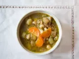 Rezept Gemüsesuppe mit bohnen und kichererbsen