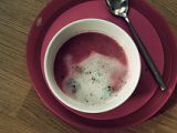 Rezept Rosa suppe mit shrimps