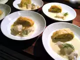 Rezept Zander mit wirsingstrudel und beurre blanc