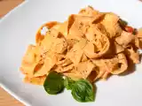 Rezept Nudeln mit mizithra und paprika