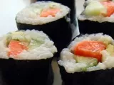 Rezept Vegetarische maki und futo-maki