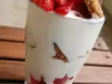 Rezept Erdbeer-joghurt mit keksen