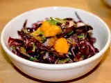 Rezept Asiatisch inspirierter rotkohlsalat mit mango und orangen