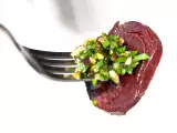 Rezept Rote beete salat mit pistazien dressing