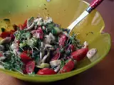 Rezept Bunter pilzsalat mit zitrusdressing