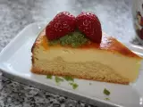 Rezept Cheesecake mit basilikumzucker