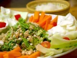 Rezept Laab gai - leichter, frischer thai-laotischer hackfleischsalat