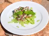 Rezept Marinierter oktopus auf gurken & melonensalat