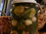 Rezept (r)eingelegt gewürzgurken