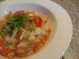 Rezept Tomatenrisotto mit ziegenkäse