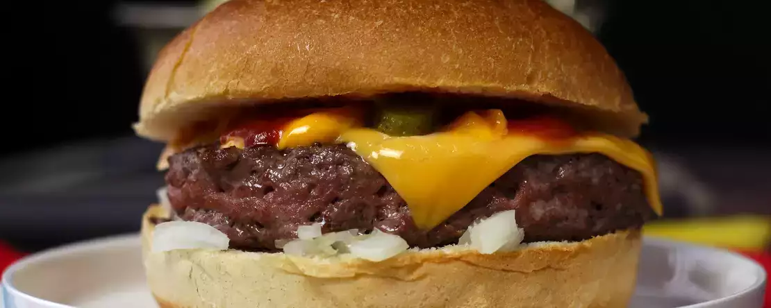 Cheeseburger, der berühmte burger, den alle lieben!