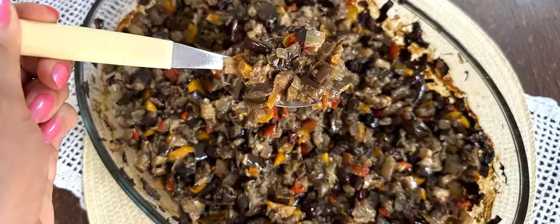 Auberginen-antipasto von meiner mutter: das familienrezept, das alle lieben