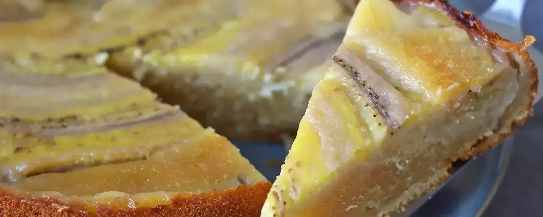 Extra zartschmelzender bananenstürzkuchen