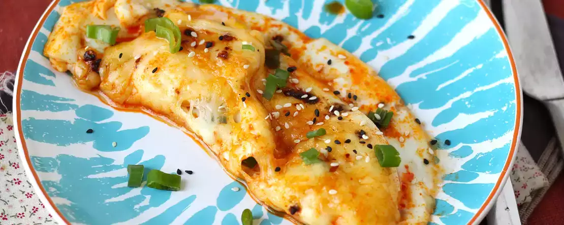 Spiegeleier mit honig und mozzarella, das süße, salzige und pikante express-frühstück!