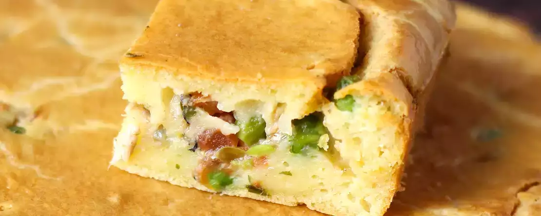 Sardinen-cake: ein einfaches, saftiges und geschmackvolles rezept