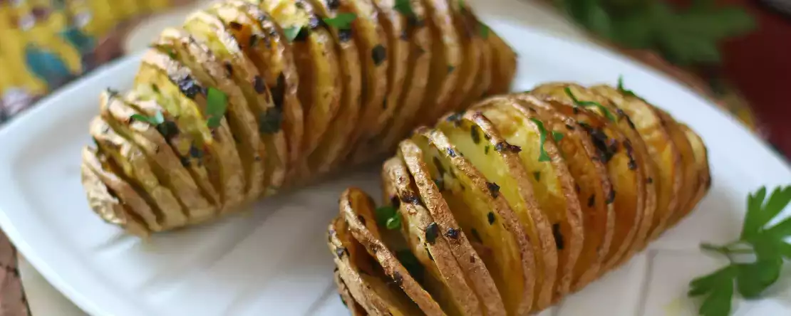 Hasselback-kartoffeln im air fryer: knusprig, schmelzend und ultraeinfach!