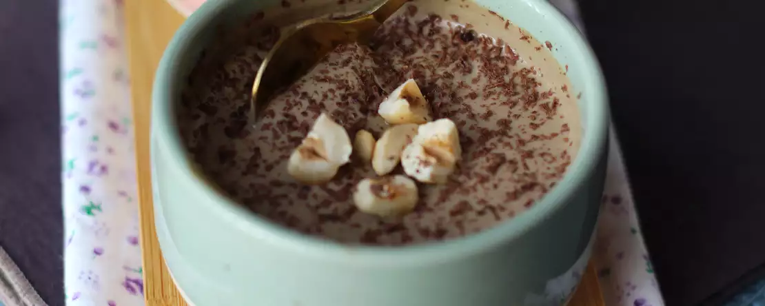 Kaffeemousse mit seidentofu : nur 3 zutaten, ohne ei und sahne