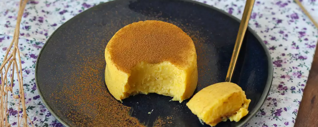 Curau de milho : brasilianischer maispudding mit zimt