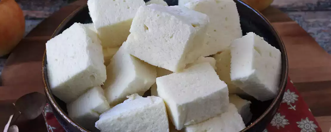 Apfel-Marshmallows aus 2 Zutaten : ohne Zuckerzusatz