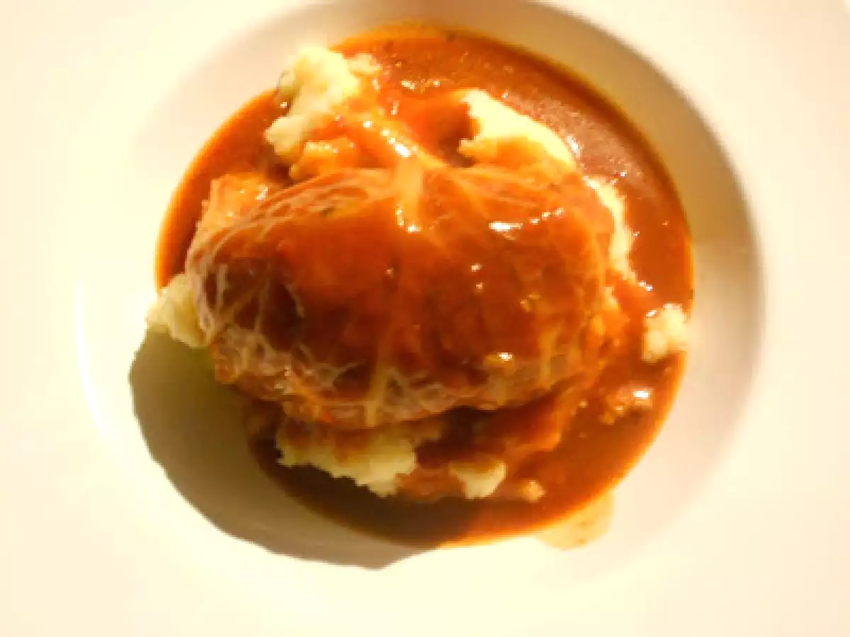 Rezept Wirsingrouladen mit nuss~schafskäse~champignonfüllung