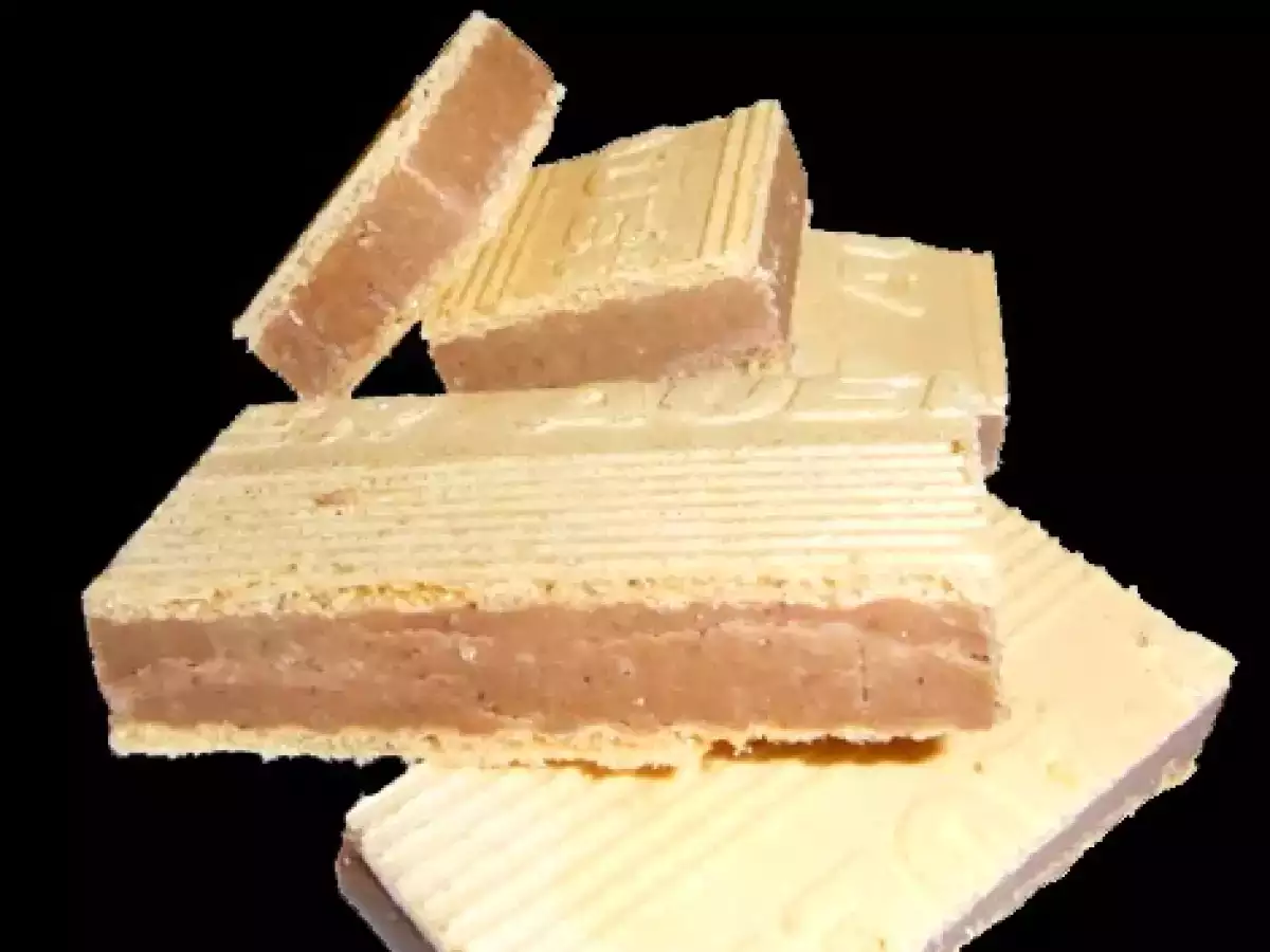 Rezept Erdmandelnougat-schnitten